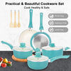 Cocoa Yacht Club 11 piece Non Stick Cookware Set