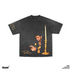 Casual Loose Rocket Teady Bear Sports T-Shirt