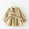 Cocoa Yacht Club Girls Trench Coat