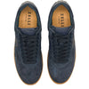 NAVY SHIZZO Signature Leather Sneakers, Navy