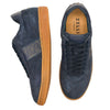 NAVY SHIZZO Signature Leather Sneakers, Navy