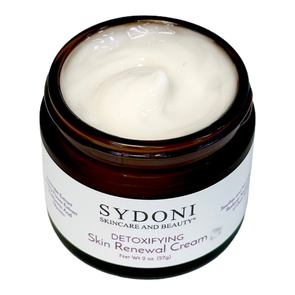 MOST LOVED! DETOXIFYING SKIN RENEWAL CREAM WITH LAVENDER AND PEONY FLOWER Net. Wt. 2oz. (57g)