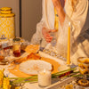 Extra Tall Spiced Citrus Taper Candle, 1 Case of 25 Candles (4 in each pack)