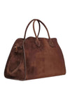 Cocoa Yacht Club Suede Tote Bag