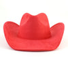 Cocoa Yacht Club Suede Western Big Roll Brim Cowboy Hat