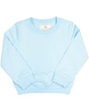 Crewneck Sweatshirt in Baby Blue- FINAL SALE