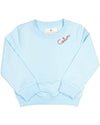 Crewneck Sweatshirt in Baby Blue- FINAL SALE
