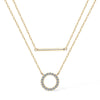 Cocoa Yacht Club Sweetrain Dainty Moissanite Necklace