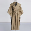 Cocoa Yacht Club Patchwork Belted Trench