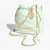 CHANEL 22 Mini Handbag, Shiny Calfskin & Gold-Tone MetalLight Green