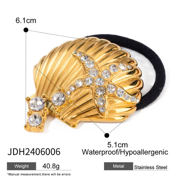 Cocoa Yacht Club Hammered Arch Hairband