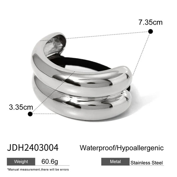 Cocoa Yacht Club Hammered Arch Hairband