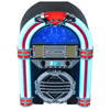 Victor Broadway Desktop Bluetooth Jukebox with CD Player & Color Changing LED Lighting