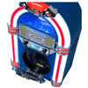 Victor Broadway Desktop Bluetooth Jukebox with CD Player & Color Changing LED Lighting