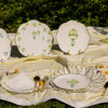 Valensole Lavender Scalloped Dinner Plate - Case of 12 Plates