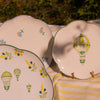Valensole Lavender Scalloped Starter Plate - Case of 12 Plates
