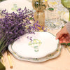 Valensole Lavender Scalloped Starter Plate - Case of 12 Plates