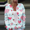 Cocoa Yacht Club Valentine's Day Cropped Cardigan