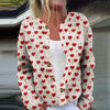 Cocoa Yacht Club Valentine's Day Cropped Cardigan