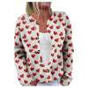 Cocoa Yacht Club Valentine's Day Cropped Cardigan