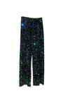 Velvet Sequined Leggings