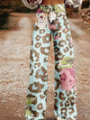 Cocoa Yacht Club Vintage Leopard & Floral Pants