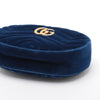 Gucci GG Marmont Velvet &amp; Leather Waist Bag, Blue