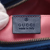 Gucci GG Marmont Velvet &amp; Leather Waist Bag, Blue