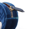 Gucci GG Marmont Velvet &amp; Leather Waist Bag, Blue