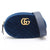 Gucci GG Marmont Velvet &amp; Leather Waist Bag, Blue
