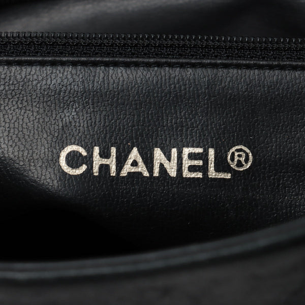 Chanel Lambskin Black Quilted Shoulder Bag