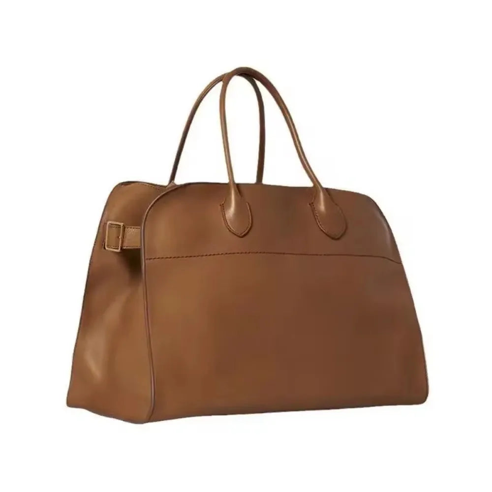 Cocoa Yacht Club Leather Tote Bag