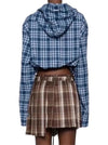 Cocoa Yacht Club Plaid Long Sleeved Top