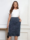 Cocoa Yacht Club Casual Denim Skirt