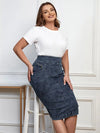 Cocoa Yacht Club Casual Denim Skirt