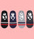 Non-Slip Women's Hospital Socks (Stripes)