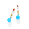 Cocoa Yacht Club Elegant Charm Handmade Beaded Water Drop Earrings