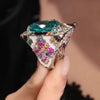 Cocoa Yacht Club Paraiba Iced Cut Lux Ring