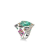 Cocoa Yacht Club Paraiba Iced Cut Lux Ring