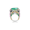 Cocoa Yacht Club Paraiba Iced Cut Lux Ring