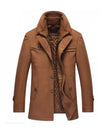 Cocoa Yacht Club Wool Slim Fit Men's Coat