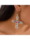 Cocoa Yacht Club Zircon Cross Pendant Necklace