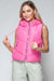 Salvia Ettore Zip Up Quilted Hooded Vest