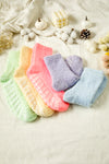 Pink Non-Slip Winter Cozy Fuzzy Socks Set