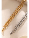 Gold Link Chain Minimalist Bracelet