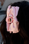 Pink Sweet Bow Knot Large Hair Clip