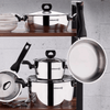 5.5L Stainless Steel Casserole with Lid