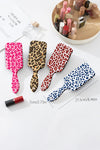 Bright Pink leopard Print Air Cuhsion Comb