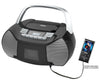 Portable CD & Cassette Boombox (NPB-268)