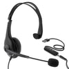 HyperGear V100 Office Professional Wired Headset w 6 Ft Cord
